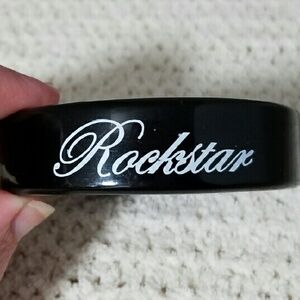 'I'm With The Band' - Rockstar Black Bracelet